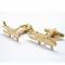 Gold Tone Cessna Airplane Cufflinks 1.JPG